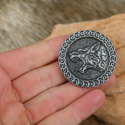 SLOVANSKÝ VLK AMULET ZINEK
