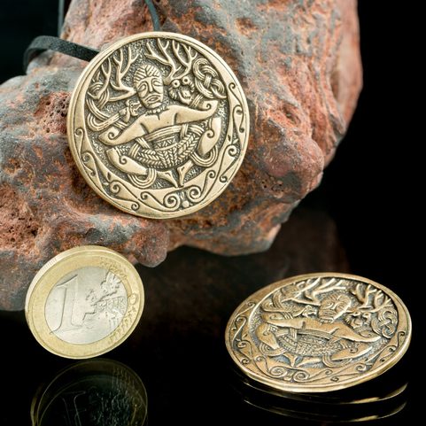 CERNUNNOS, MEDAILON, BRONZ
