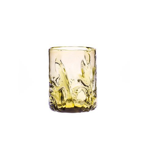 WHISKEY SKLENICE ZELENÉ LESNÍ SKLO, SADA 2 KUSY