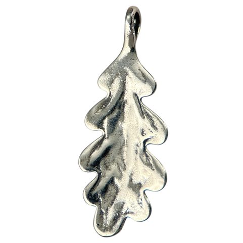 DUBOVÝ LIST, STŘÍBRNÝ PŘÍVĚSEK, AG 925
