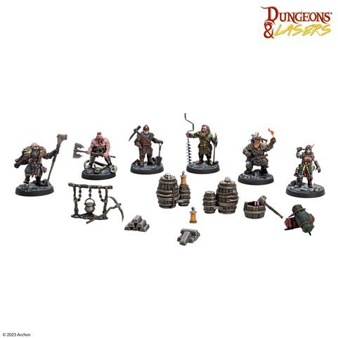 DUNGEONS & LASERS: DWARVEN MINERS