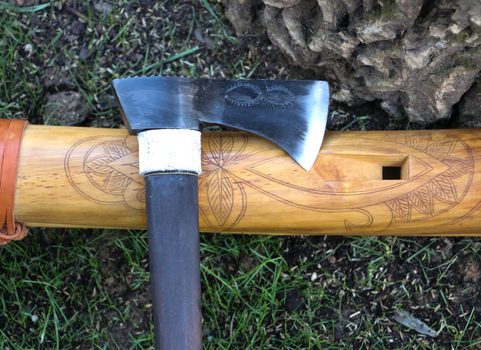 VALAŠKA, KOVANÁ SEKERA Z KARPAT