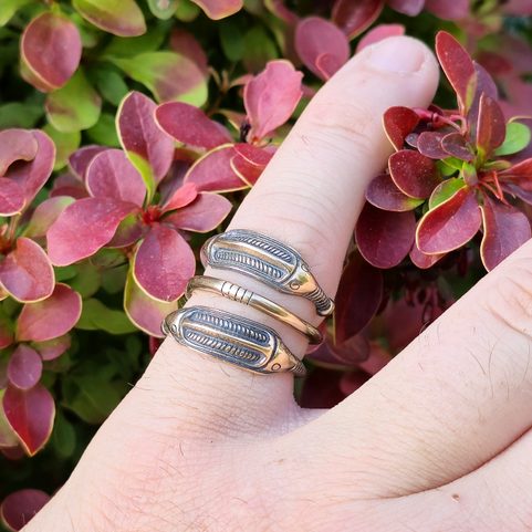 PRSTEN, NORDRUP - RINGSTED, DÁNSKO, BRONZ