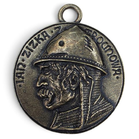 JAN ŽIŽKA, PŘÍVĚSEK, STAROMOSAZ