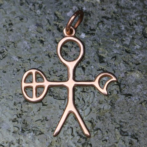 NOAIDI - SÁMSKÝ ŠAMAN, SADA ŠPERKŮ BRONZ