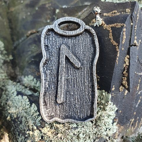 LAGUZ - RUNOVÝ AMULET ZINEK