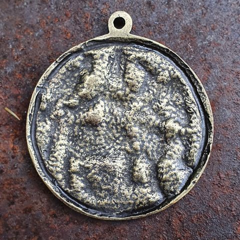 SOKOLNÍK VELKÁ MORAVA TALISMAN, ZINEK, STAROMOSAZ
