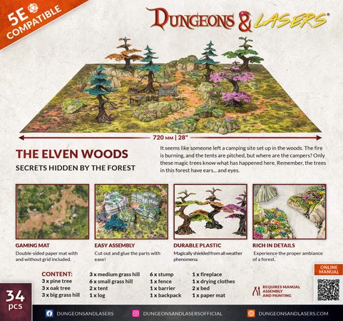 DUNGEONS & LASERS: THE ELVEN WOODS