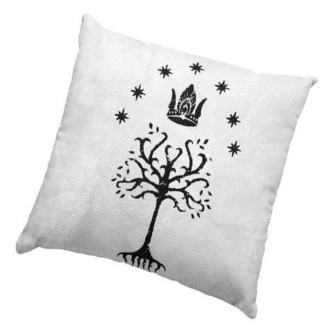 PÁN PRSTENŮ POLŠTÁŘ WHITE TREE OF GONDOR 56 X 48 CM