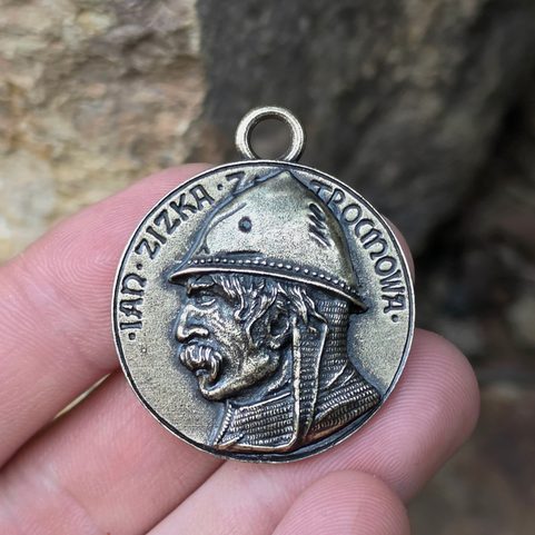 JAN ŽIŽKA, PŘÍVĚSEK, STAROMOSAZ