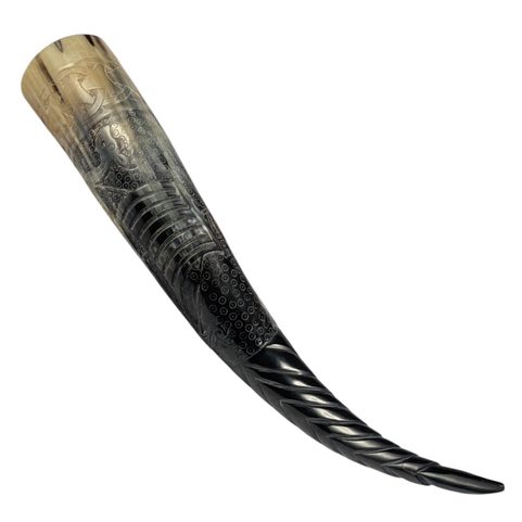 DRAKKAR, ZDOBENÝ VIKINGSKÝ ROH
