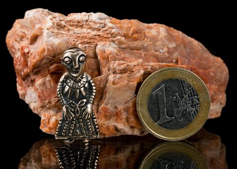 FREYA Z REVNINGE, VIKINGSKÝ PŘÍVĚŠEK, BRONZ