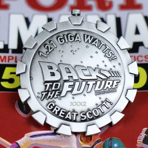 NÁVRAT DO BUDOUCNOSTI - BACK TO THE FUTURE SBĚRATELSKÝ MEDAILON