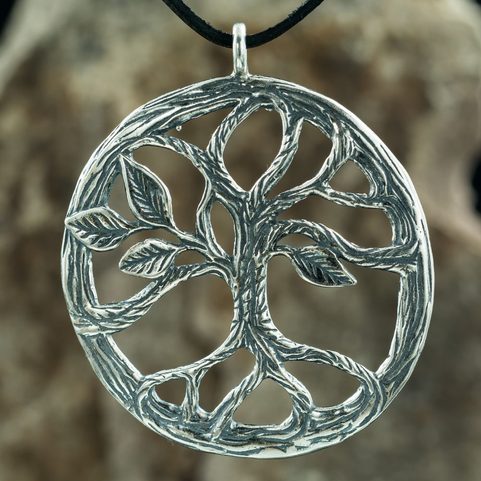 YGGDRASIL, STROM, STŘÍBRNÝ PŘÍVĚSEK, AG 925