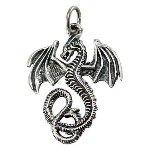 VZDUŠNÝ DRAK - STŘÍBRNÝ PŘÍVĚSEK, AG 925