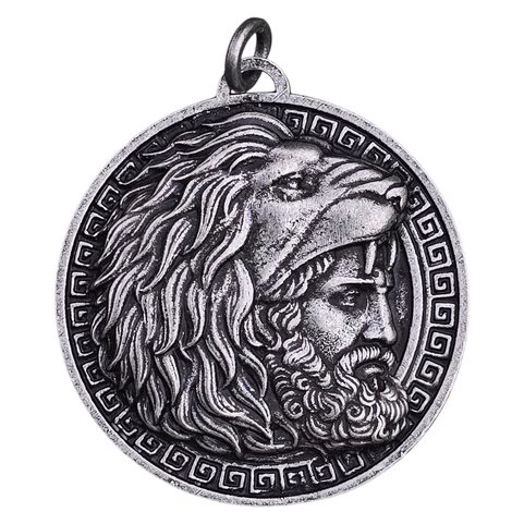 HÉRAKLÉS, ŘECKÝ HRDINA, PŘÍVĚSEK, ZINEK