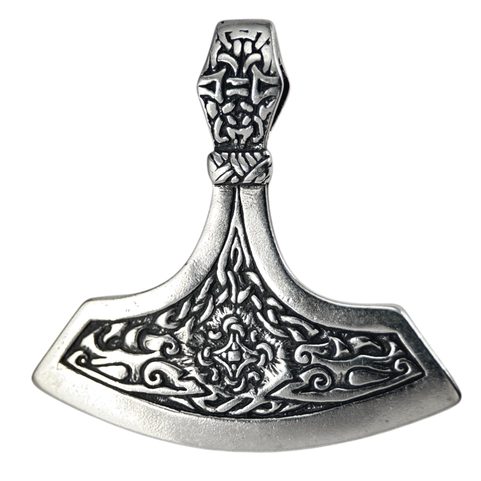 HERSIR, SEVERSKÁ SEKERA, STŘÍBRNÝ PŘÍVĚSEK, AG 925, 14G