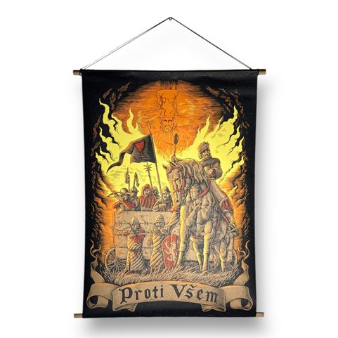 JAN ŽIŽKA - HUSITÉ, NÁSTĚNNÝ PLAKÁT