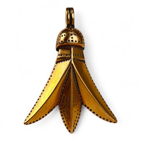 CIKÁDA, ŘÍMSKO-GERMÁNSKÝ PŘÍVĚSEK, BRONZ