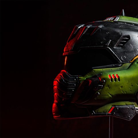 DOOM PŘILBA – THE DARK AGES WEARABLE HELMET!