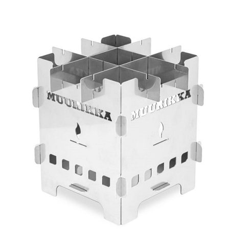 DŘÍVKÁČ MUURIKKA OUTDOOR POCKET STOVE TURISTICKÝ VAŘIČ, FINSKO