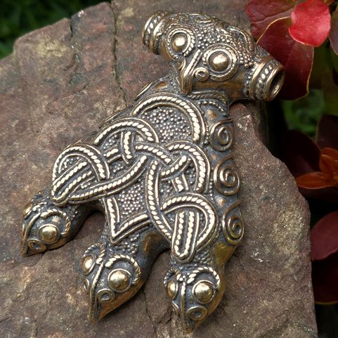 HAVRANÍ THOROVO KLADIVO, HEDEBY, HAITHABU, REPLIKA, BRONZ