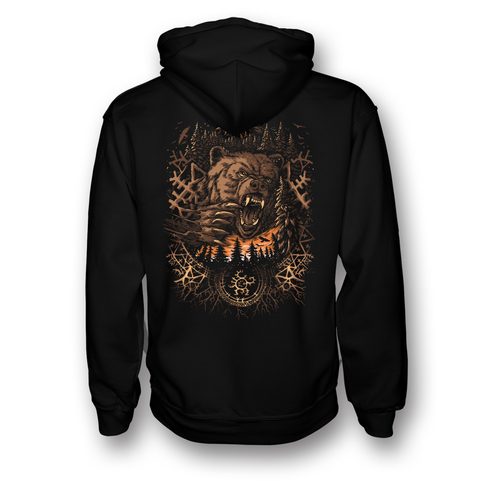 SIBIŘSKÝ MEDVĚD MIKINA ZIPPER