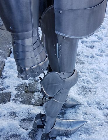 BRNĚNÍ - PLÁTOVÁ ZBROJ - HLINÍK - PRO FILMAŘE