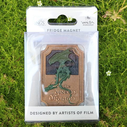 LORD OF THE RINGS -  MAGNET THE GREEN DRAGON