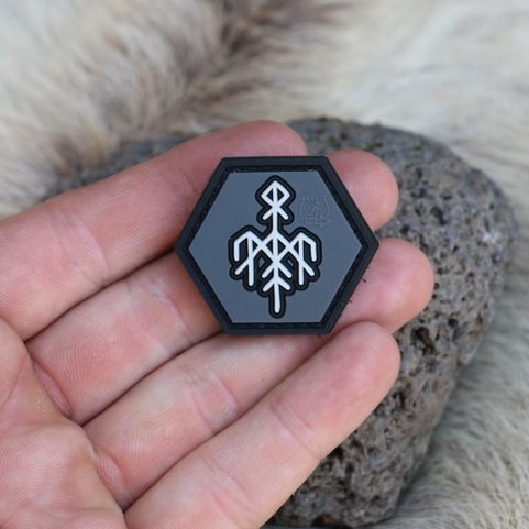 WARDRUNA RUNA NÁŠIVKA 3D PVC