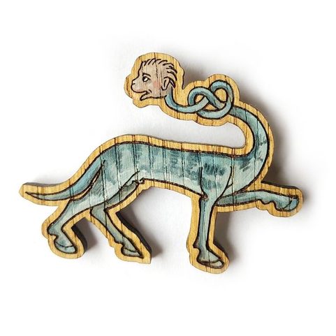 STŘEDOVĚKÝ PIN CREATURA NODOSA