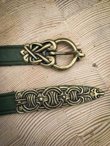 OPASEK VIKINGSKÝ, FROJEL, ŠVÉDSKO, ZELENÝ
