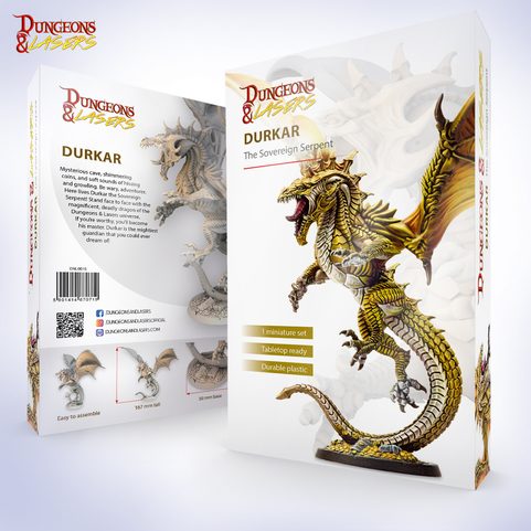 DUNGEONS & LASERS: DURKAR THE SOVEREIGN SERPENT