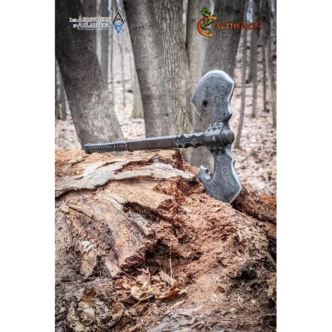 THORGRIM MASTER - VÁLEČNÁ SEKERA, MĚKČENÁ LARP REPLIKA