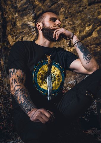 CLAÍOMH SOLAIS - MEČ SVĚTLA, KELTSKÉ TRIČKO PÁNSKÉ