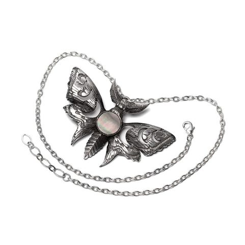LUNAR MOTH, NÁHRDELNÍK ALCHEMY ENGLAND