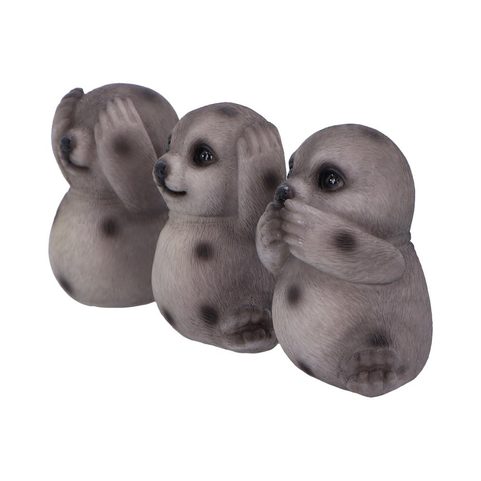 SELKIE, NEVIDÍM, NEMLUVÍM, NESLYŠÍM 3 KUSY, 7,5 CM