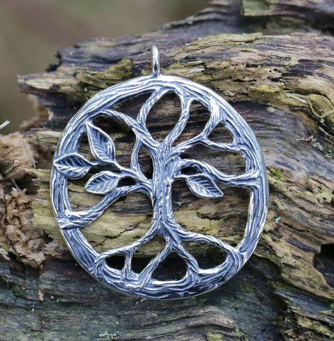 YGGDRASIL, STROM, STŘÍBRNÝ PŘÍVĚSEK, AG 925