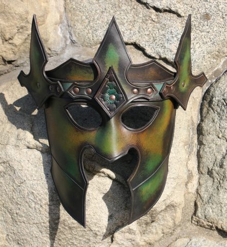 DARK LORD, KOŽENÁ MASKA