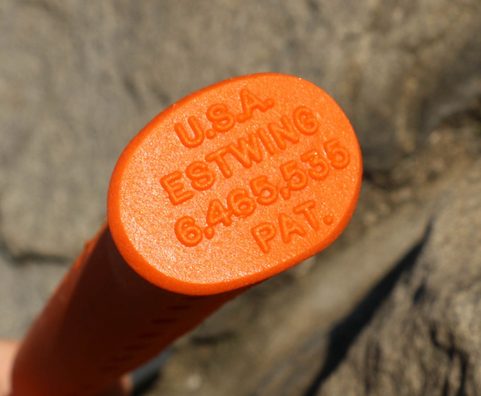 GEOLOGY ROCK HAMMER, ESTWING, 900 G - ORANGE