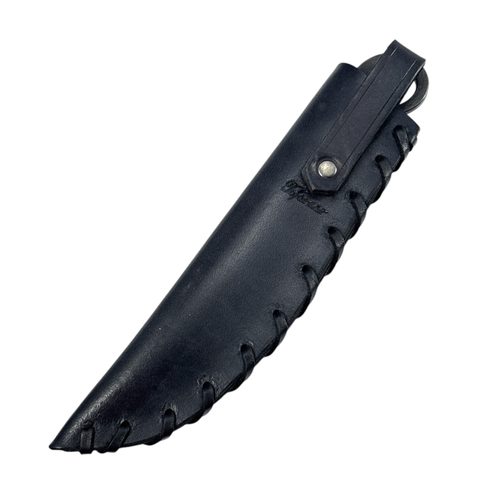 SPIRÁLA, KELTSKÝ KOVANÝ NŮŽ, ČERNÝ