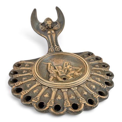 PROVOCATOR, ŘÍMSKÁ OLEJOVÁ LAMPA - GLADIATOR, LUCERNA