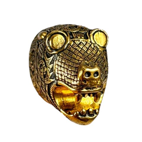 KONCOVKA VIKINGSKÉHO NOŽE OSEBERG, BRONZ