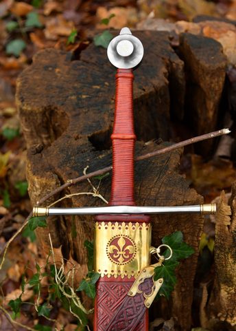 PASOVSKÝ VLK, JEDEN A PŮL RUČNÍ MEČ S POCHVOU