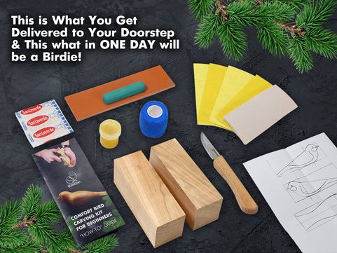 ŘEZBÁŘSKÁ HOBBY SOUPRAVA  "PTÁČEK" DIY01