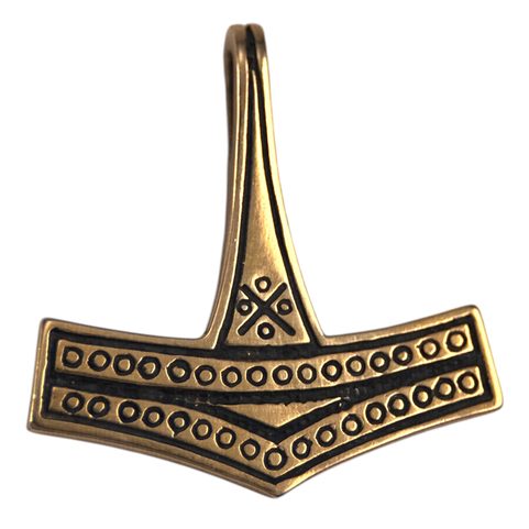 THOROVO KLADIVO, DÁNSKO, ROMERSDAL, MALÉ, BRONZ