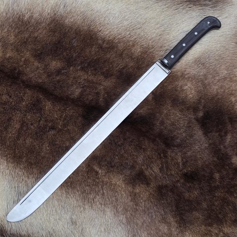 TESÁK NA ŠERM - LANGMESSER, XV. STOLETÍ, TUPÁ REPLIKA