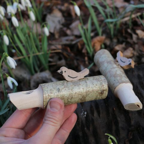 PÍŠŤALKA DŘEVĚNÁ, KUKAČKA