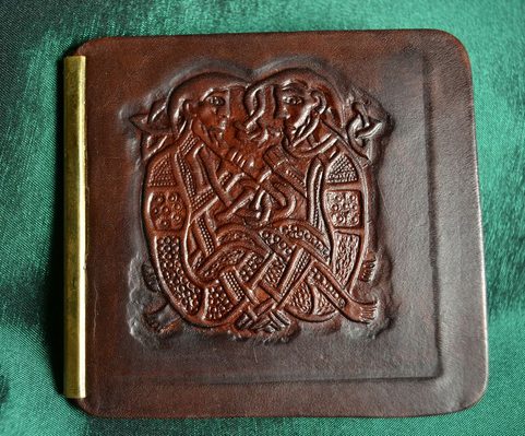 IRSKÝ MOTIV, KOŽENÁ PENĚŽENKA, DOLAROVKA