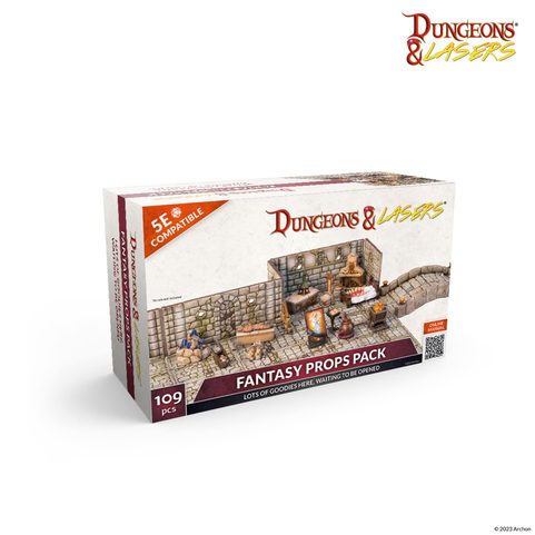 DUNGEONS & LASERS: FANTASY PROPS PACK